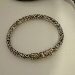 John Hardy silver & gold Naga bracelet. Comes with original bag.